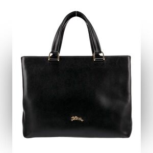 Longchamp Leather Satcher Convertible Crossbody Bag (missing crossbody strap)